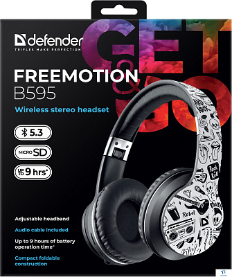 картинка Наушники Defender FreeMotion B595 63596