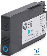 картинка Картридж HP 3ED67A 712 синий