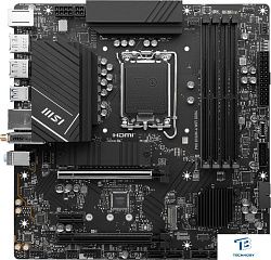 картинка Материнская плата MSI PRO B760M-A WIFI DDR4