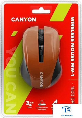 картинка Мышь Canyon CNE-CMSW1O
