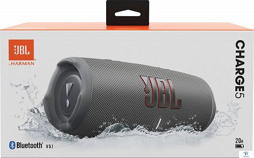 картинка Портативная колонка JBL Charge 5 Серый