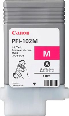 картинка Картридж Canon 0897B001 PFI-102M красный