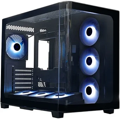 картинка Корпус XASTRA QR500 7ARGB-FC-C6-UC Black