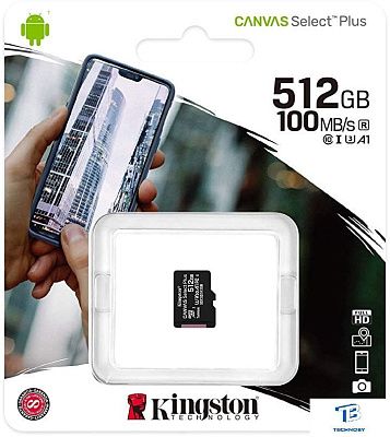 картинка Карта памяти Kingston SDCS2/512GBSP