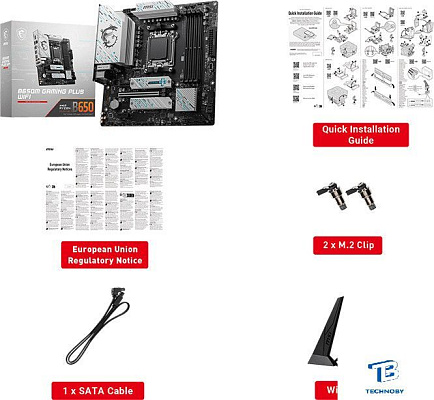 картинка Материнская плата MSI B650M GAMING PLUS WIFI