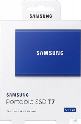 картинка Внешний SSD Samsung T7 500GB MU-PC500H/WW