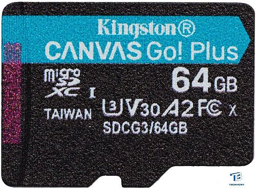 картинка Карта памяти Kingston SDCG3/64GB
