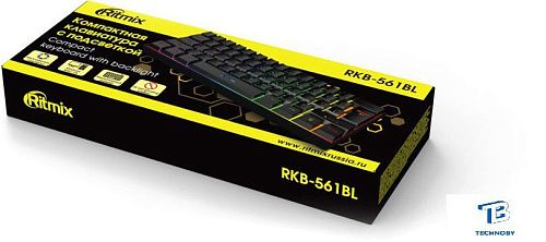 картинка Клавиатура Ritmix RKB-561BL