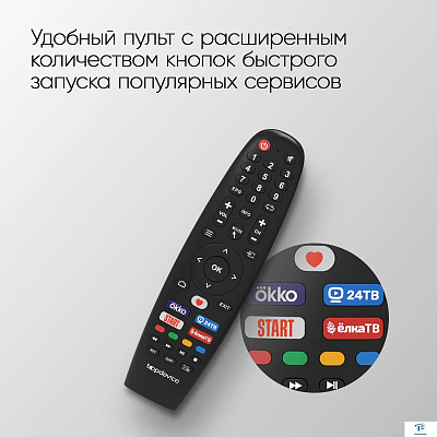 картинка Телевизор Top Device TDTV65CS06U_BK