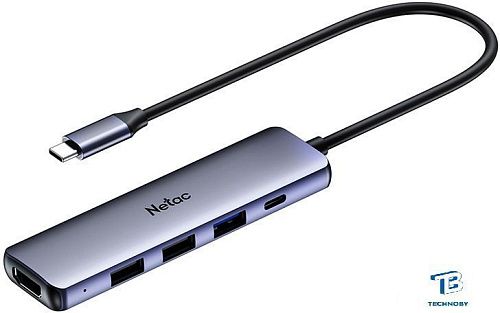 картинка USB хаб Netac NT08WF13-30GR