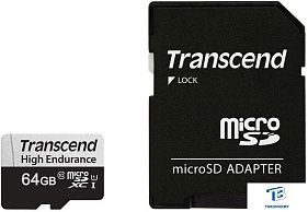 картинка Карта памяти Transcend 64GB TS64GUSD350V