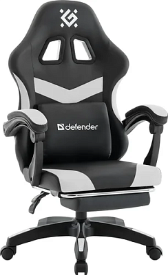 картинка Кресло Defender Runa PRO 64813 Черн/белый