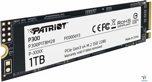 картинка Накопитель SSD Patriot 1Tb P300P1TBM28