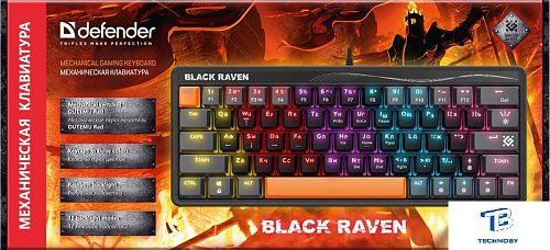 картинка Клавиатура Defender Raven GK-417 45414