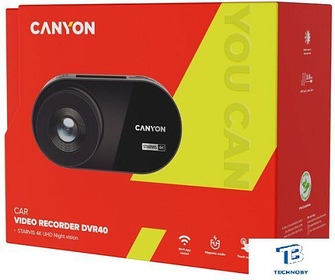 картинка Автомобильный видеорегистратор Canyon CND-DVR40