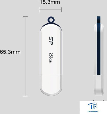 картинка Флэш накопитель Silicon-Power 64GB SP064GBUF3B32V1W