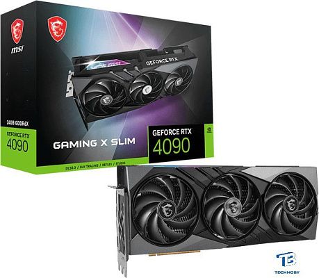 картинка Видеокарта MSI RTX4090 Gaming X Slim 24G