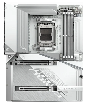 картинка Материнская плата Gigabyte B850 AORUS STEALTH ICE