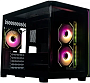 картинка Корпус XASTRA QR600M 3ARGB C10-UC Black - превью 1