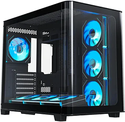 картинка Корпус XASTRA QR500 7ARGB-FM-C10-UC Black