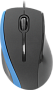 картинка Мышь Defender MM-340 черный/синий - превью 1