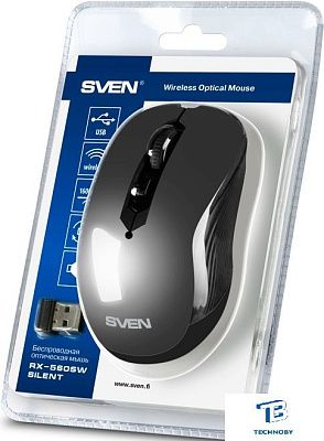 картинка Мышь Sven RX-560SW Серый