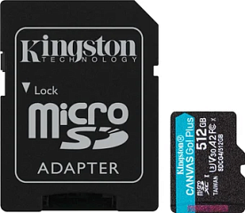 картинка Карта памяти Kingston SDCG4/512GB