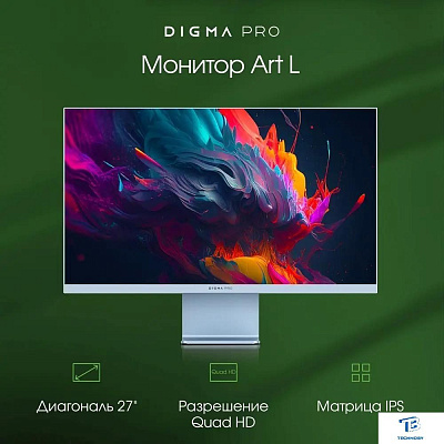 картинка Монитор Digma Art L синий