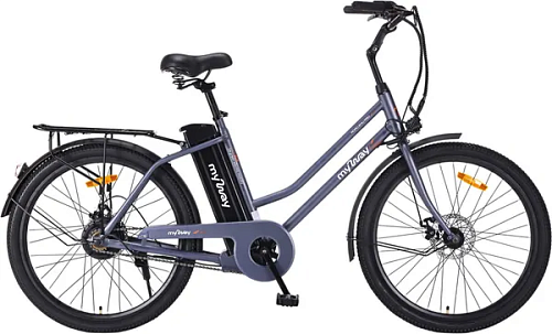 картинка Электровелосипед MyWay Road 240 Pro 26 (17, графитовый матовый)