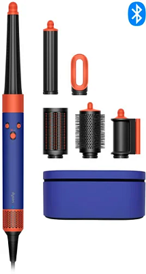 картинка Фен Dyson HS08 Airwrap синие румяна/топаз