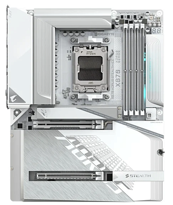 картинка Материнская плата Gigabyte X870 AORUS STEALTH ICE