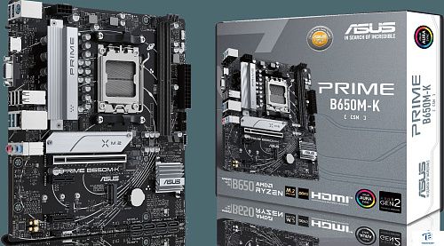 картинка Материнская плата Asus PRIME B650M-K