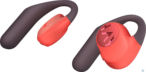 картинка Наушники Haylou PurFree Buds Черный/оранжевый