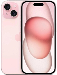 картинка Смартфон iPhone 15 Pink 256GB MTP73