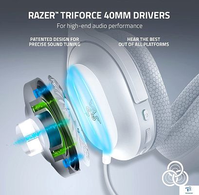 картинка Наушники Razer Barracuda X 2022 белый