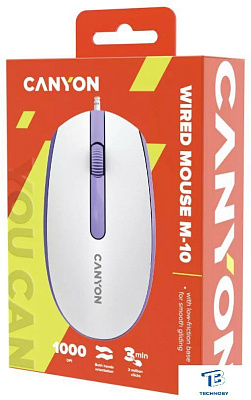 картинка Мышь Canyon CNE-CMS10WL