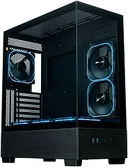 картинка Корпус XASTRA Q500 6ARGB-FG-C10-UC Black