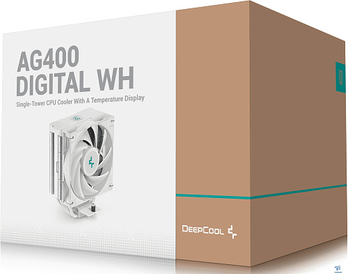 картинка Кулер DeepCool AG400 DIGITAL WH