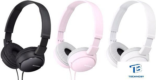 картинка Наушники Sony MDR-ZX110 белый