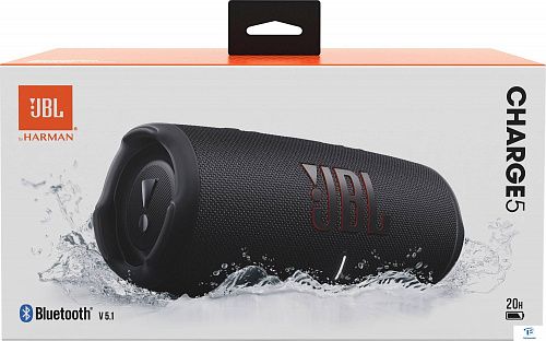 картинка Портативная колонка JBL Charge 5 Черный