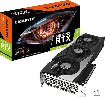 картинка Видеокарта Gigabyte RTX 3060 (GV-N3060GAMING OC-12GD 2.0)