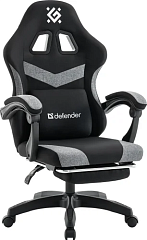 картинка Кресло Defender Runa PRO 64814 Черный/Серый