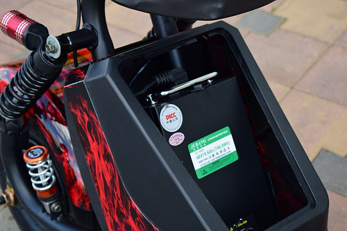 картинка Электроскутер Terax Jet BL001 Черный