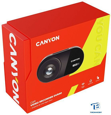 картинка Автомобильный видеорегистратор Canyon CND-DVR40
