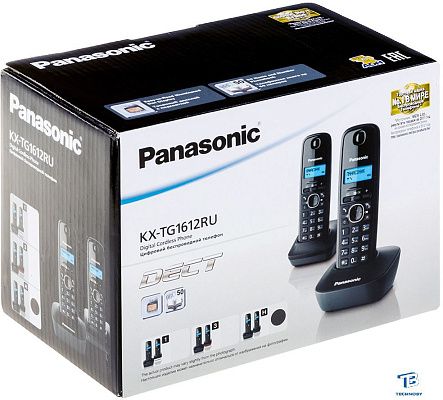 картинка Радиотелефон Panasonic KX-TG1612RUH