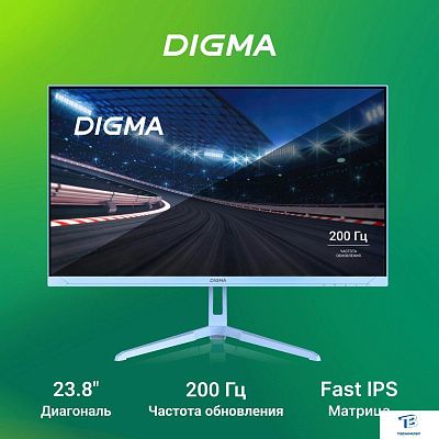 картинка Монитор Digma 24P410F голубой