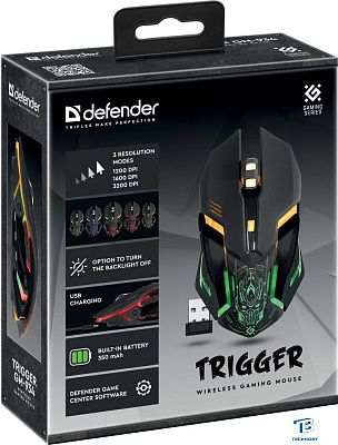 картинка Мышь Defender Trigger GM-934