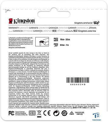 картинка Карта памяти Kingston SDCS2/128GBSP