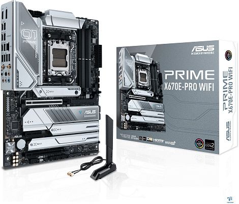 картинка Материнская плата Asus Prime X670E-PRO (WI-FI)