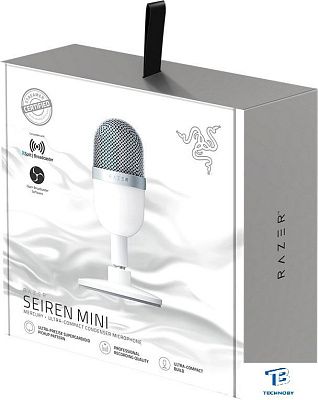 картинка Микрофон Razer Seiren Mini Mercury White